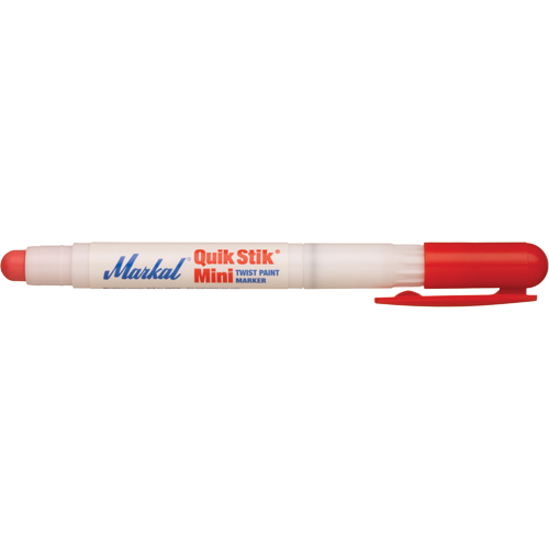 Quik Stik&reg; Mini Paint Marker, Solid Stick, Red Absolute Business Supply