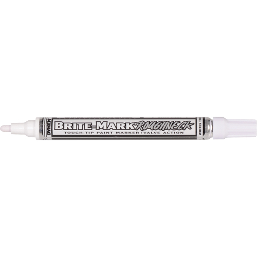 Marqueur RoughNeck Brite-Mark, Liquide, Blanc Absolute Business Supply