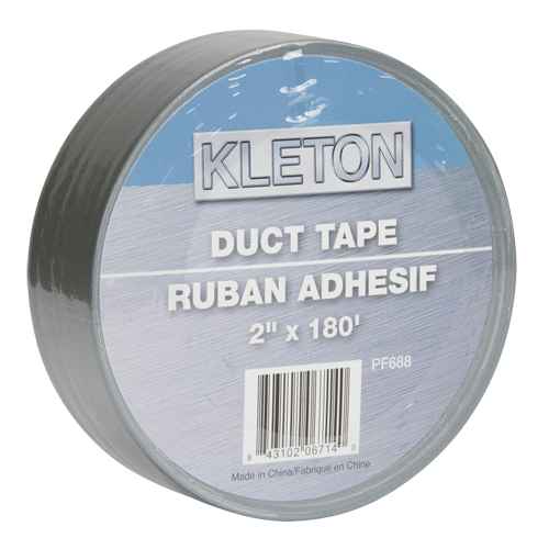 Ruban adh&eacute;sif de cat&eacute;gorie utilitaire, 9 mils, Argent, 50 mm (2") x 55 m (180') Absolute Business Supply