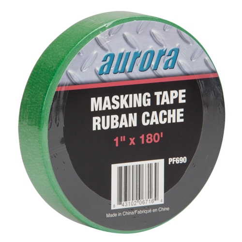 Ruban-cache pour peintres, 25 mm (1") x 55 m (180'), Vert Absolute Business Supply