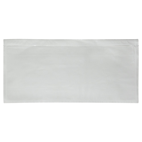 Pochette vierge pour bordereau d'exp&eacute;dition, 10" lo x 5-1/2" la, Style Insertion par l'arri&egrave;re Absolute Business Supply