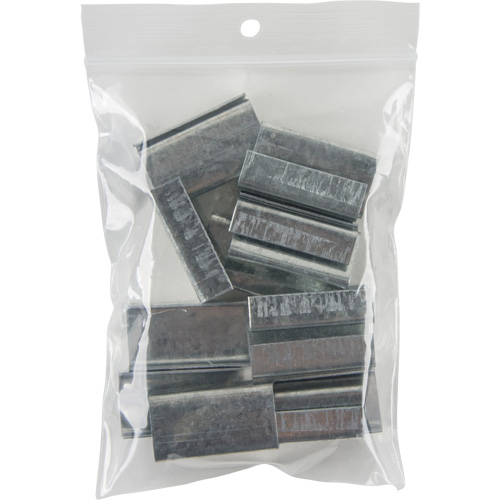 Sacs en poly, Refermable, 4" x 3", 4 mils Absolute Business Supply
