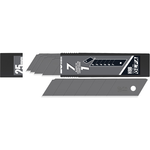 Ultra-Sharp Black Replacement Blades, Snap-Off Style Absolute Business Supply