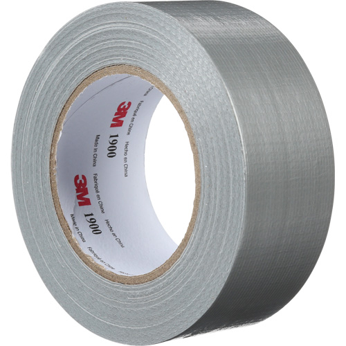 Ruban pour conduit &eacute;conomique 1900, 5,8 mils, Argent, 48 mm (2") x 5,7 m (18,7') Absolute Business Supply