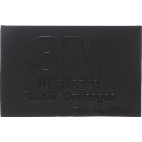 Wetordry Rubber Squeegee, 4-1/4" L x 2-3/4" W Absolute Business Supply
