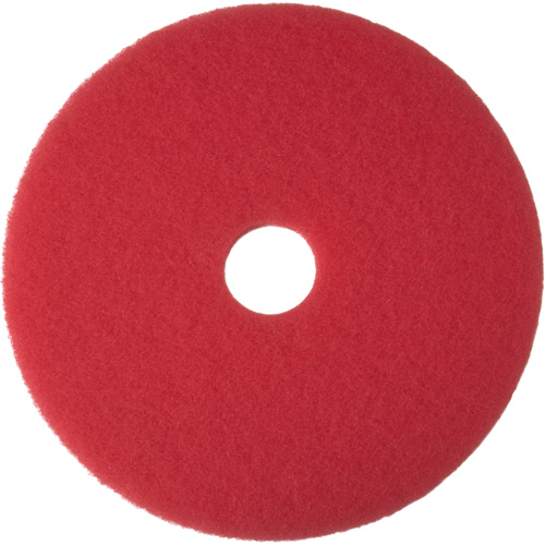 Tampon de lustrage de s&eacute;rie 5100, 12", Lustrage, Rouge Absolute Business Supply