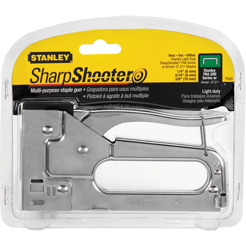 Light-Duty Staple Gun, 5/16"/1/4"/3/8" Staples Absolute Business Supply