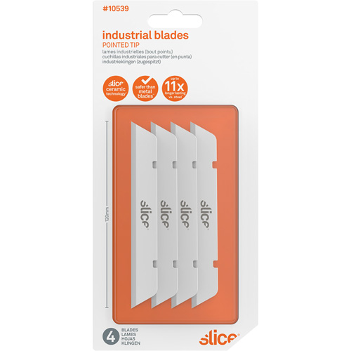 Slice Lame de rechange Finger-Friendly avec bout pointu offrant une s&eacute;curit&eacute; pour les doigts, Style Simple Absolute Business Supply