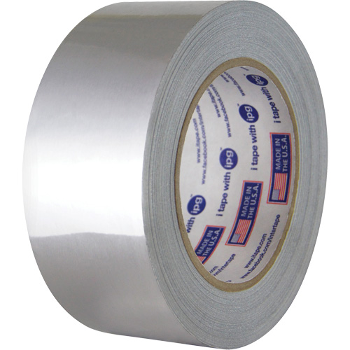 Silver Aluminum Foil Tape, 3 mils Thick, 25.4 mm (1") x 54.86 m (180') Absolute Business Supply