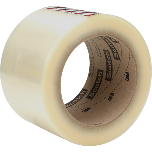 Ruban d'emballage Scotch 371, Adh&eacute;sif Caoutchouc, 1,2 mil, 72 mm (2-4/5") x 100 m (328') Absolute Business Supply