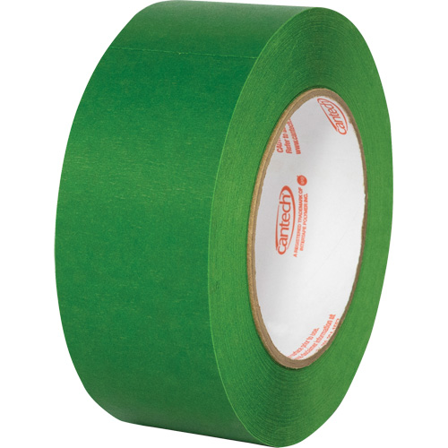Premium Safe Tack Masking Tape, 48 mm (1-57/64") x 55 m (180.4'), Green Absolute Business Supply