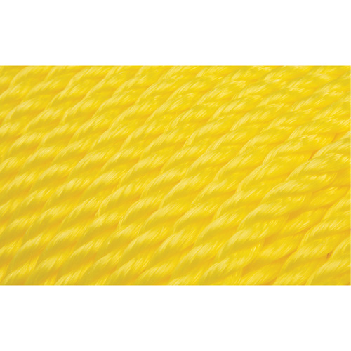 3/8" Braided Yellow Rope, Polypropylene, 630' Absolute Business Supply