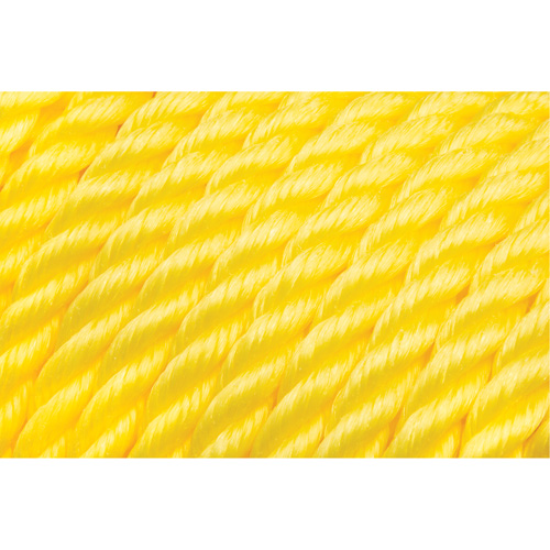 5/8" Braided Yellow Rope, Polypropylene, 200' Absolute Business Supply