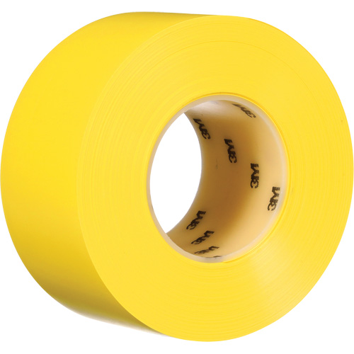 Durable Floor Marking Tape 971, 3" x 108', Vinyl, Yellow Absolute Business Supply