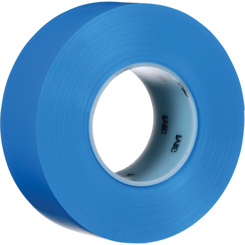 Ruban de marquage de planchers durable 971, 2" x 108', Vinyle, Bleu Absolute Business Supply