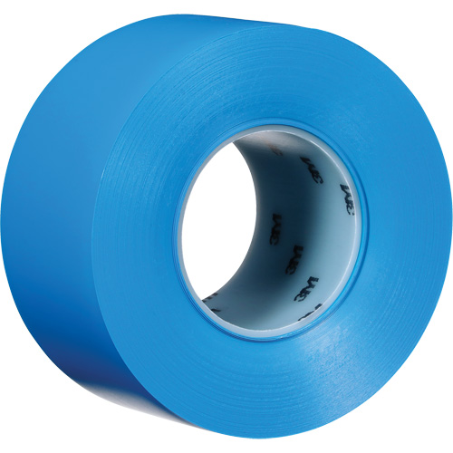 Durable Floor Marking Tape 971, 3" x 108', Vinyl, Blue Absolute Business Supply