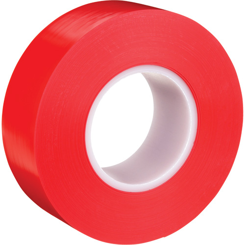 Durable Floor Marking Tape 971, 2" x 108', Vinyl, Red Absolute Business Supply