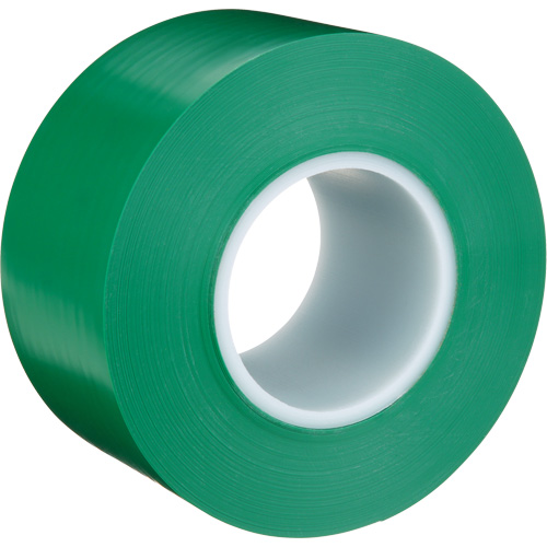 Durable Floor Marking Tape 971, 3" x 108', Vinyl, Green Absolute Business Supply