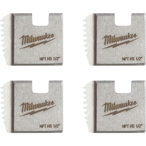 Matrices de tuyauterie portables NPT, Pour tuyau de 1/2", Alliage/Acier rapide Absolute Business Supply