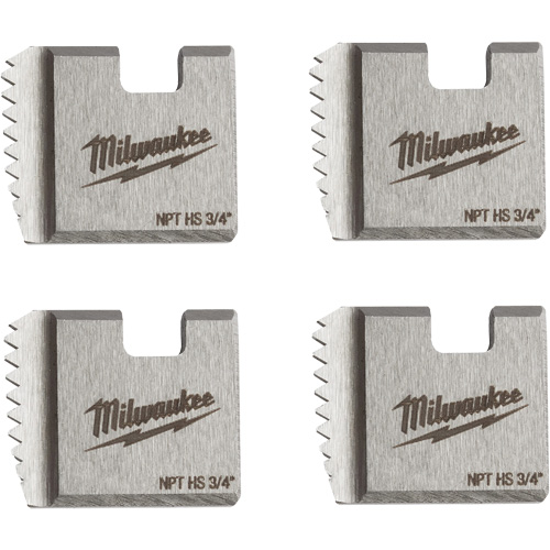 Matrices de tuyauterie portables NPT, Pour tuyau de 3/4", Acier rapide Absolute Business Supply