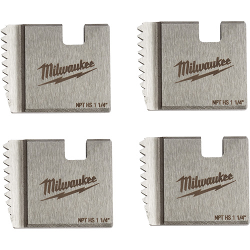 Matrices de tuyauterie portables NPT, Pour tuyau de 1-1/4", Acier rapide Absolute Business Supply