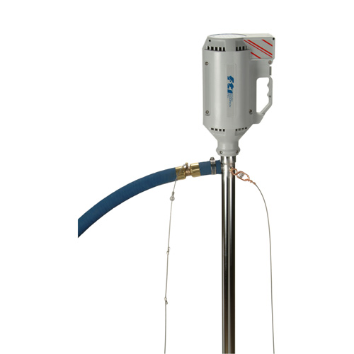 Trousse de pompe pour baril TTS-40 avec moteur M7X, Acier inoxydable Absolute Business Supply