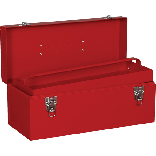 Coffre &agrave; outils &agrave; usages multiples, 7" P x 16" la x 7-1/2" h, Rouge Absolute Business Supply