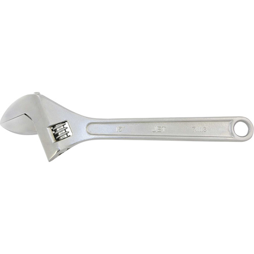 AW-15 Adjustable Wrench, 15" L, 1-7/8" Max Width, Chrome Absolute Business Supply
