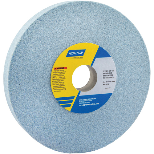 Tool Room Wheel, Type 01, Ceramic Alumina, 7" x 3/4" Absolute Business Supply