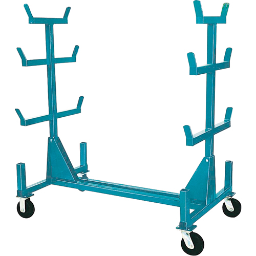 Supports mobiles pour tuyaux & barres, Acier, 34" la x 61" p x 58" h, Capacit&eacute; de 1000 lb Absolute Business Supply