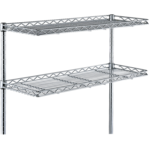 Tablettes en porte-&agrave;-faux, 24" la x 12" p Absolute Business Supply