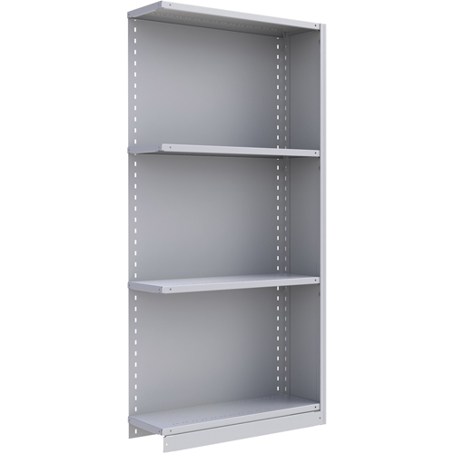 &eacute;l&eacute;ment de rayonnage Interlok, Acier, Sans boulons, Ajout, 36" la x 76" h x 18" p Absolute Business Supply