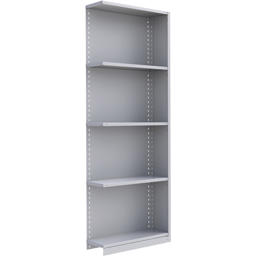 Interlok Shelving Unit, Steel, Boltless, Add-On, 36" W x 100" H x 18" D Absolute Business Supply