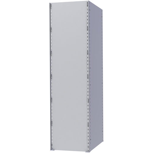 Panneau d'extr&eacute;mit&eacute; pour rayonnage enclenchable Interlok, 3' 4" ha, 12" p, Acier Absolute Business Supply