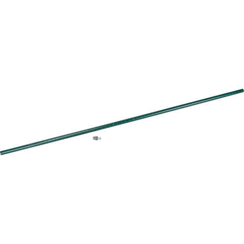 Montant pour &eacute;tag&egrave;re robuste en treillis m&eacute;tallique au fini &eacute;poxy vert Absolute Business Supply