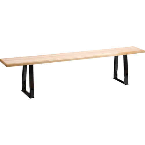 Banc pour vestiaire, Bois, 48" lo x 9-1/2" la x 16-1/2" h Absolute Business Supply