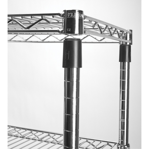 Chariots &agrave; pousser, Chrom&eacute;, 36" x 60" x 14", Capacit&eacute; 800 lb Absolute Business Supply