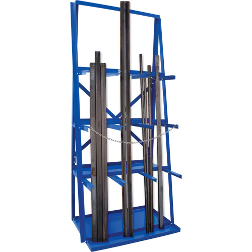 R&acirc;telier de rangement pour barre, Vertical, 3 Niveaux, 36" la x 24" p x 84" h, 3000 lb Cap. Absolute Business Supply
