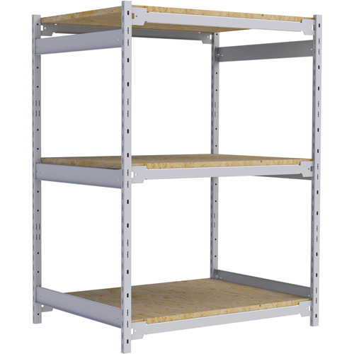 &eacute;tag&egrave;re-classeur de grande largeur, Acier, 3 Tablettes, 42" la x 32" p x 60" h Absolute Business Supply