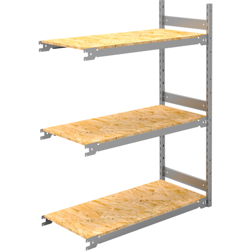 &eacute;tag&egrave;re-classeur de grande largeur, Acier, 3 Tablettes, 42" la x 18" p x 60" h, Ensemble Ajout Absolute Business Supply