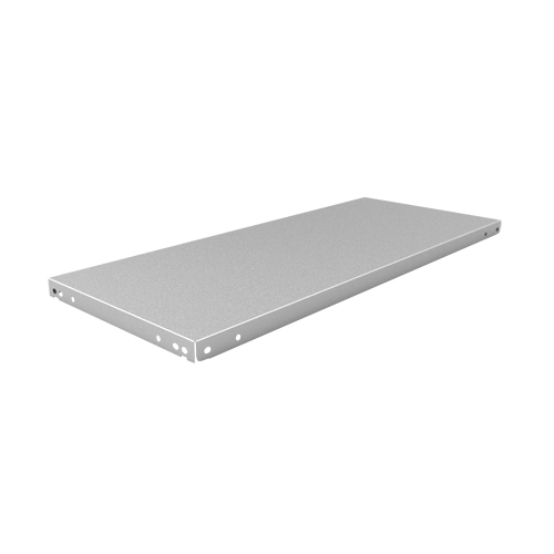 Slotted Angle Shelf, Galvanized Steel, 36" W x 15" D Absolute Business Supply