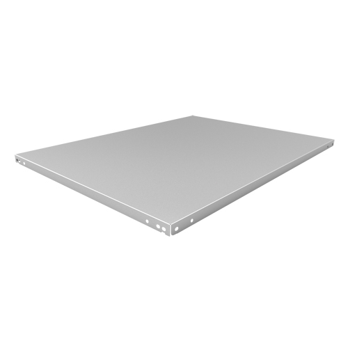 Tablette &agrave; corni&egrave;re perfor&eacute;e, Acier galvanis&eacute;, 42" la x 32" p Absolute Business Supply