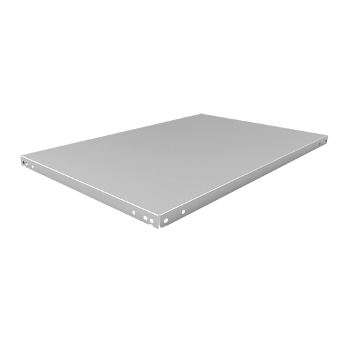 Slotted Angle Shelf, Galvanized Steel, 48" W x 24" D Absolute Business Supply
