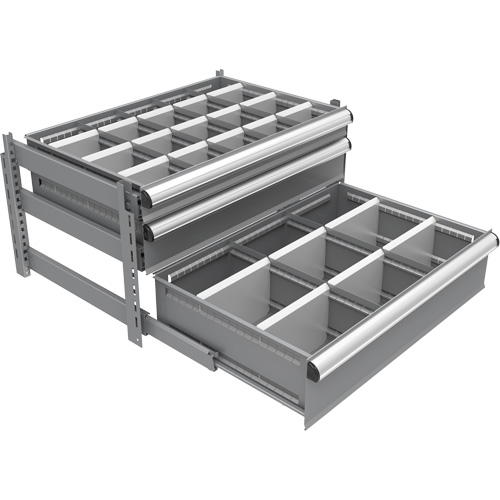 Cabinet d'entreposage &agrave; tiroirs int&eacute;gr&eacute; Interlok Absolute Business Supply