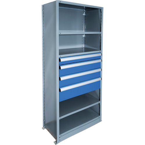 Cabinet d'entreposage &agrave; tiroirs int&eacute;gr&eacute; Interlok Absolute Business Supply