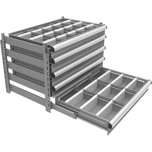 Cabinet d'entreposage &agrave; tiroirs int&eacute;gr&eacute; Interlok Absolute Business Supply