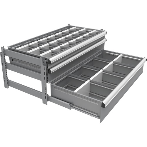 Cabinet d'entreposage &agrave; tiroirs int&eacute;gr&eacute; Interlok Absolute Business Supply