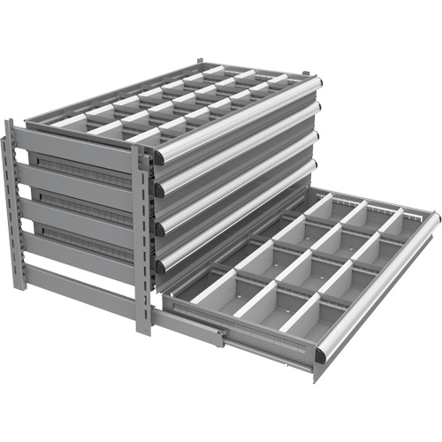Cabinet d'entreposage &agrave; tiroirs int&eacute;gr&eacute; Interlok Absolute Business Supply