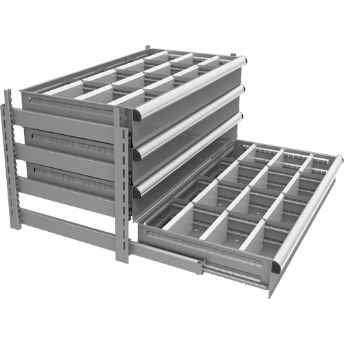 Cabinet d'entreposage &agrave; tiroirs int&eacute;gr&eacute; Interlok Absolute Business Supply