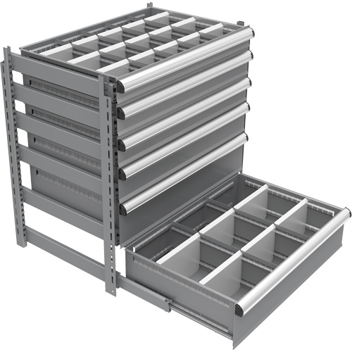 Cabinet d'entreposage &agrave; tiroirs int&eacute;gr&eacute; Interlok Absolute Business Supply